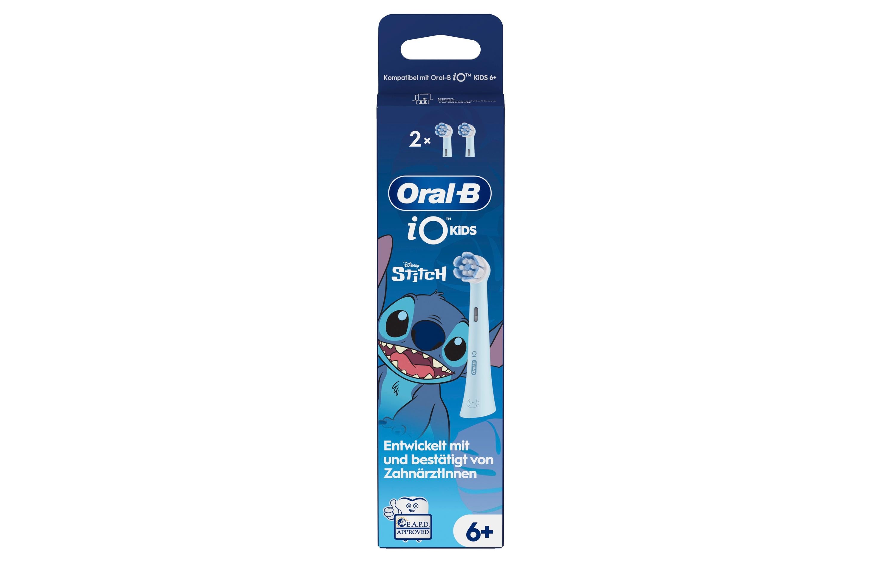 Oral-B Zahnbürstenkopf iO Kids 6+ Disney Stitch 2 Stück