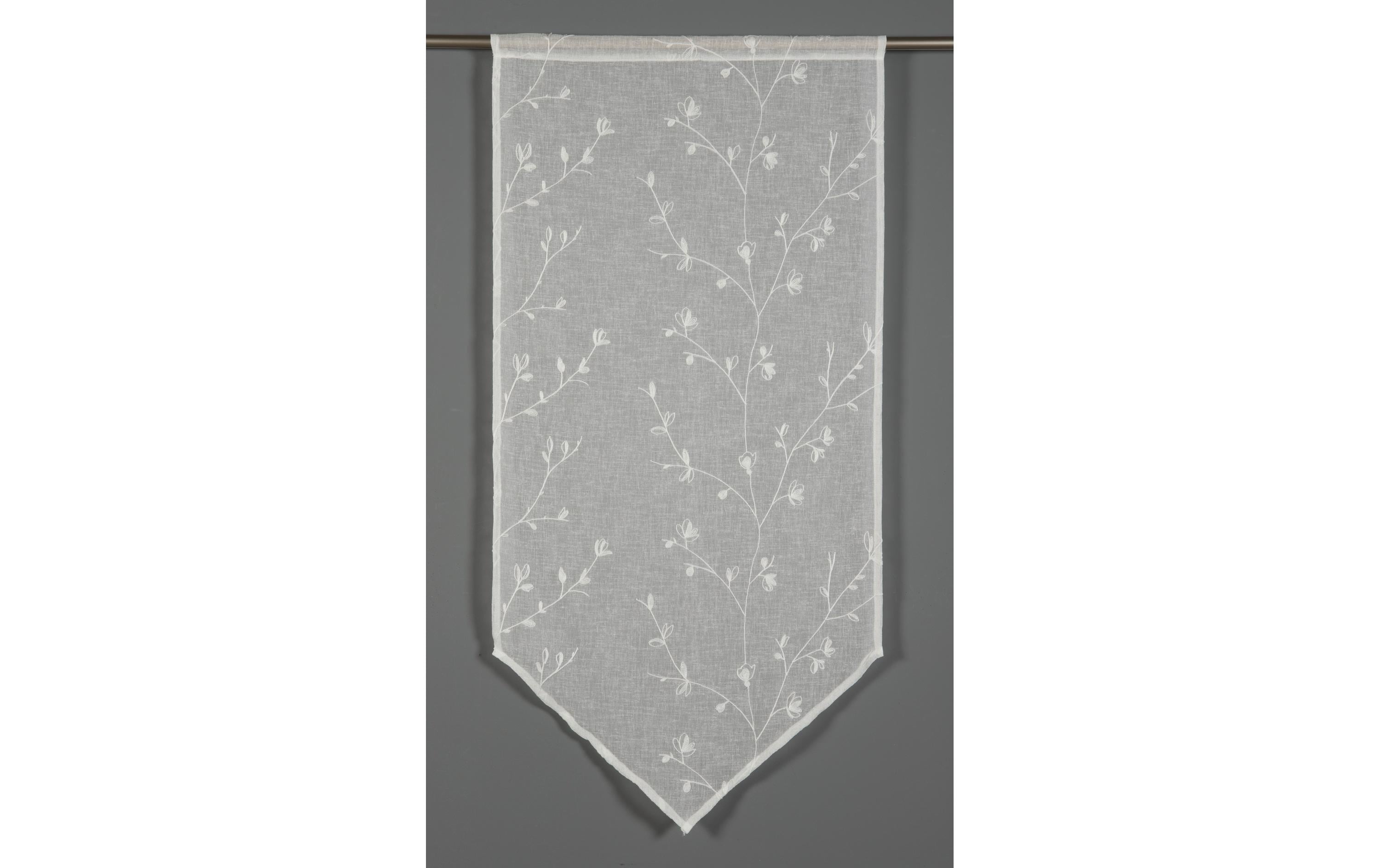 Gardinia Tagvorhang Spitzpanneaux 60 cm x 120 cm, Weiss