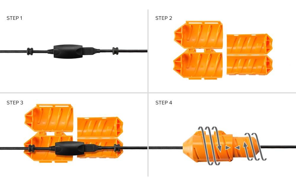 Tether Tools JerkStopper Extension Lock Schwarz