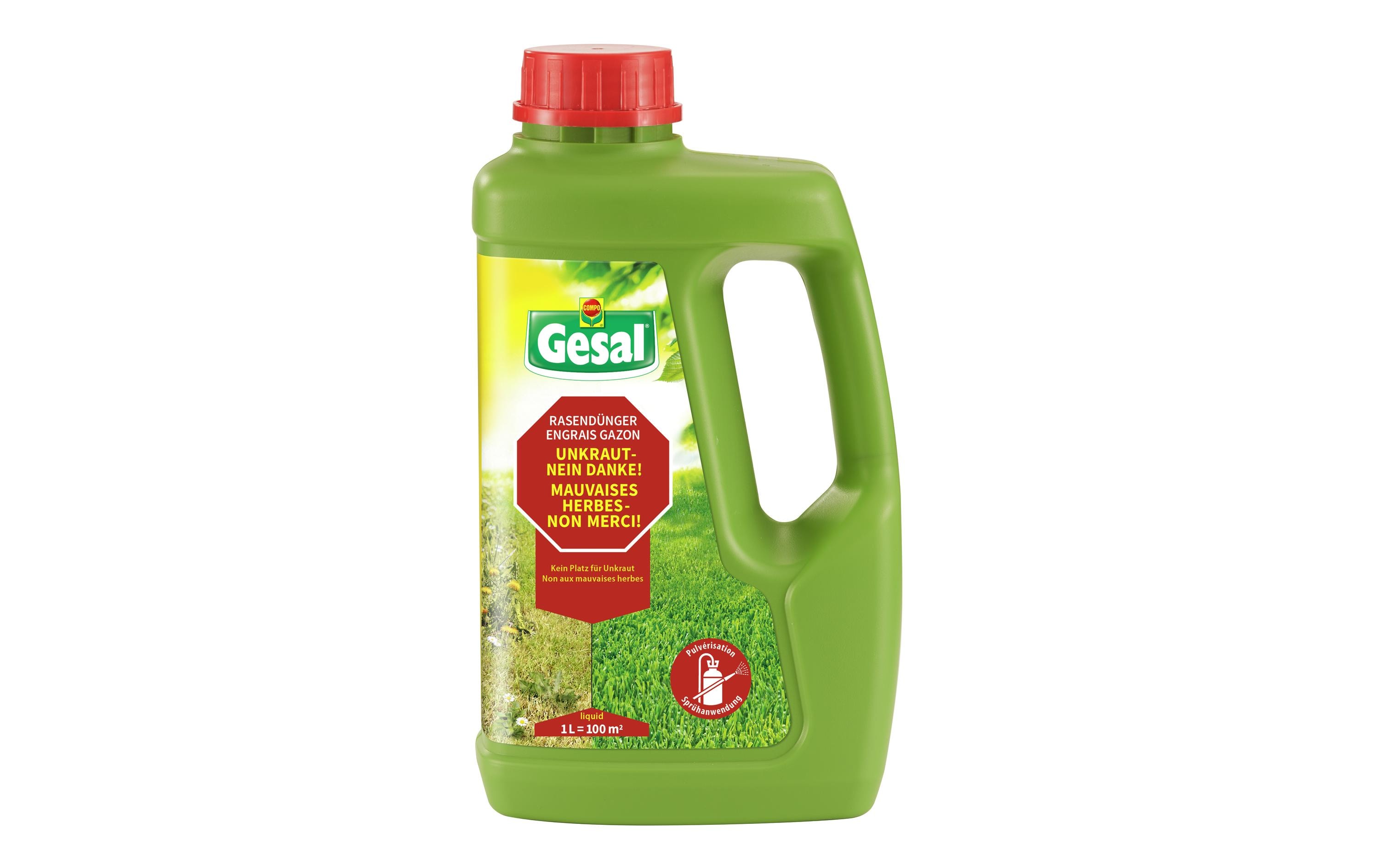 Gesal Rasendünger Unkraut-Nein Danke! 1 l