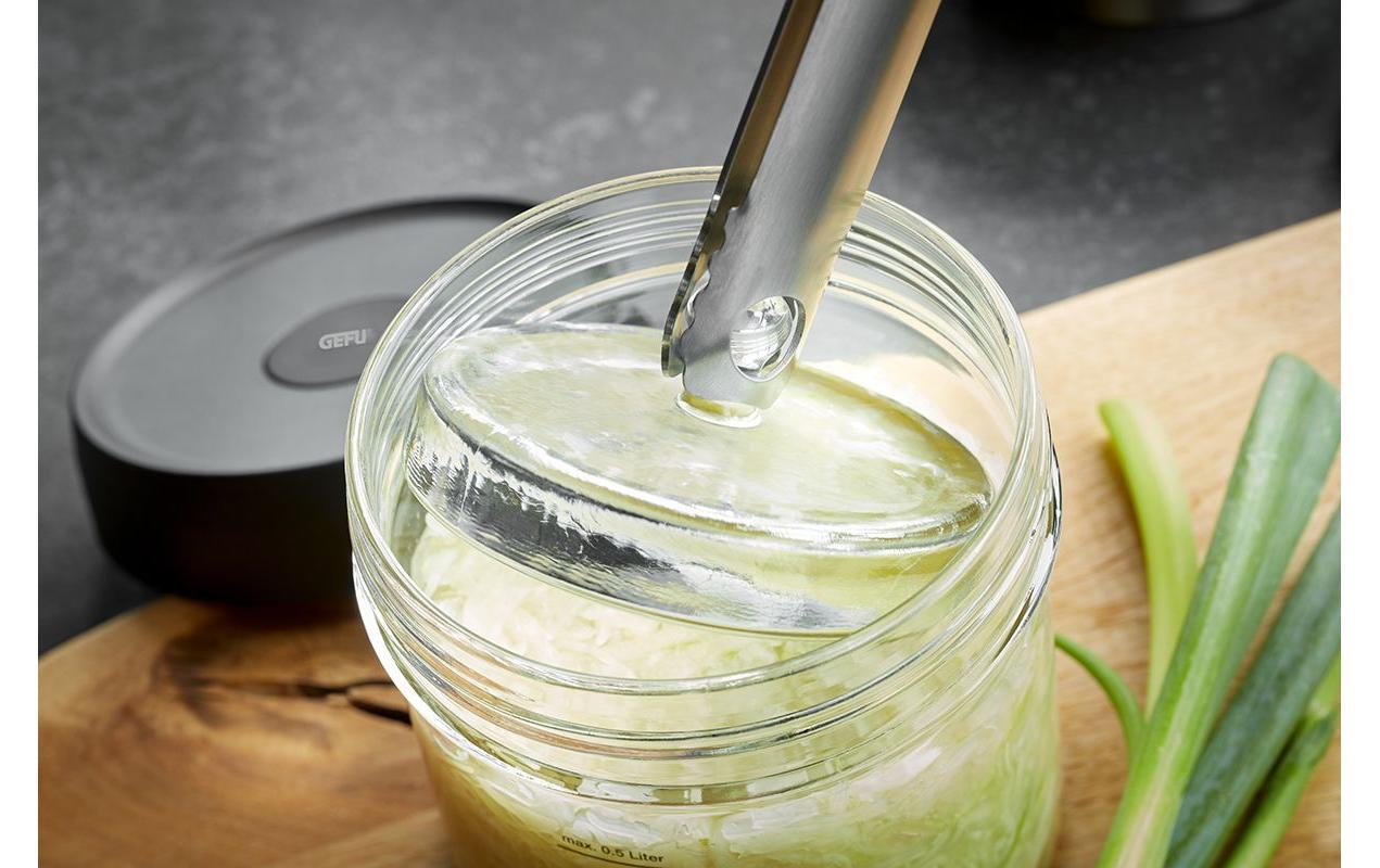 GEFU Küchenzange Nativo Silber