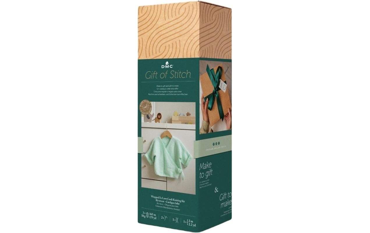 DMC Strickset Gift of Stich Babypullover DMC Strickset Gift of Stich Babypullover