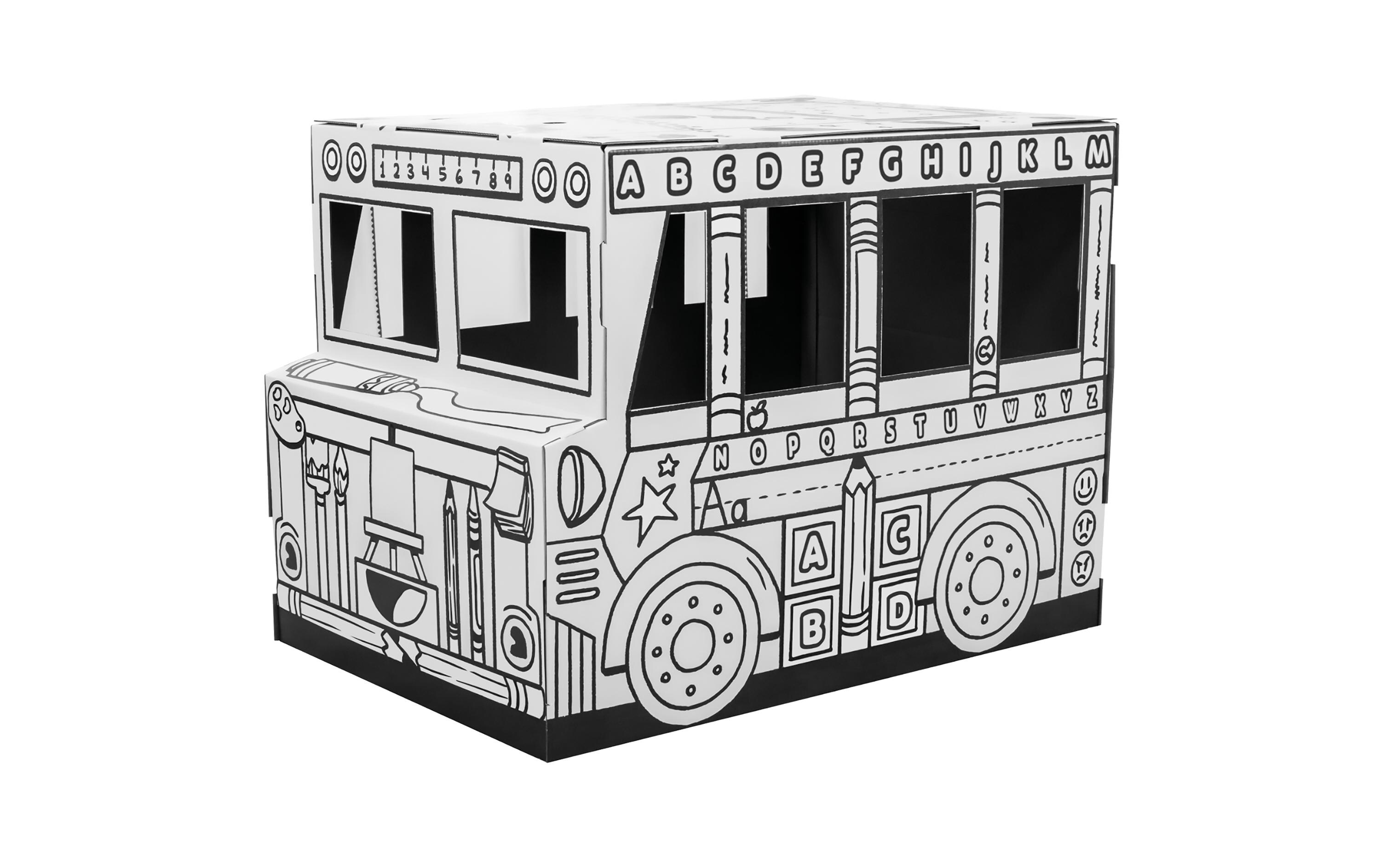 Fellowes Ausmal-Spielbus Outer 83.8 x 78.7 x 114.3 cm