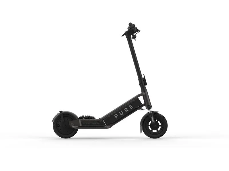 Pure Electric E-Scooter Escape Ultra Max Suspension Metallisch Grau