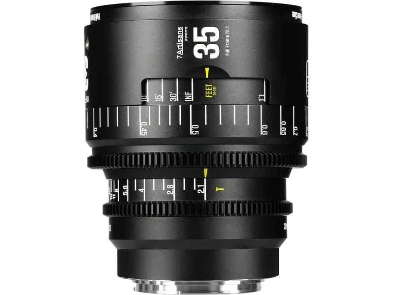 7Artisans Festbrennweite 35mm T/2.1 INFINTE Schwarz – Canon EF 7Artisans Festbrennweite 35mm T/2.1 INFINTE Schwarz – Canon EF