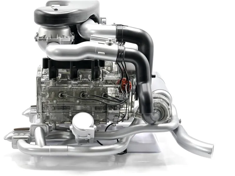 Franzis Bausatz Porsche 911 Turbomotor 1:3, Deutsch/Englisch Franzis Bausatz Porsche 911 Turbomotor 1:3, Deutsch/Englisch