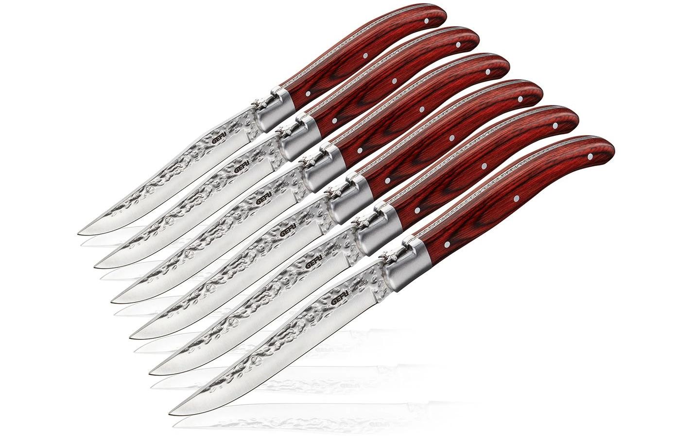 GEFU Steakmesser-Set Rancho 6 Stück