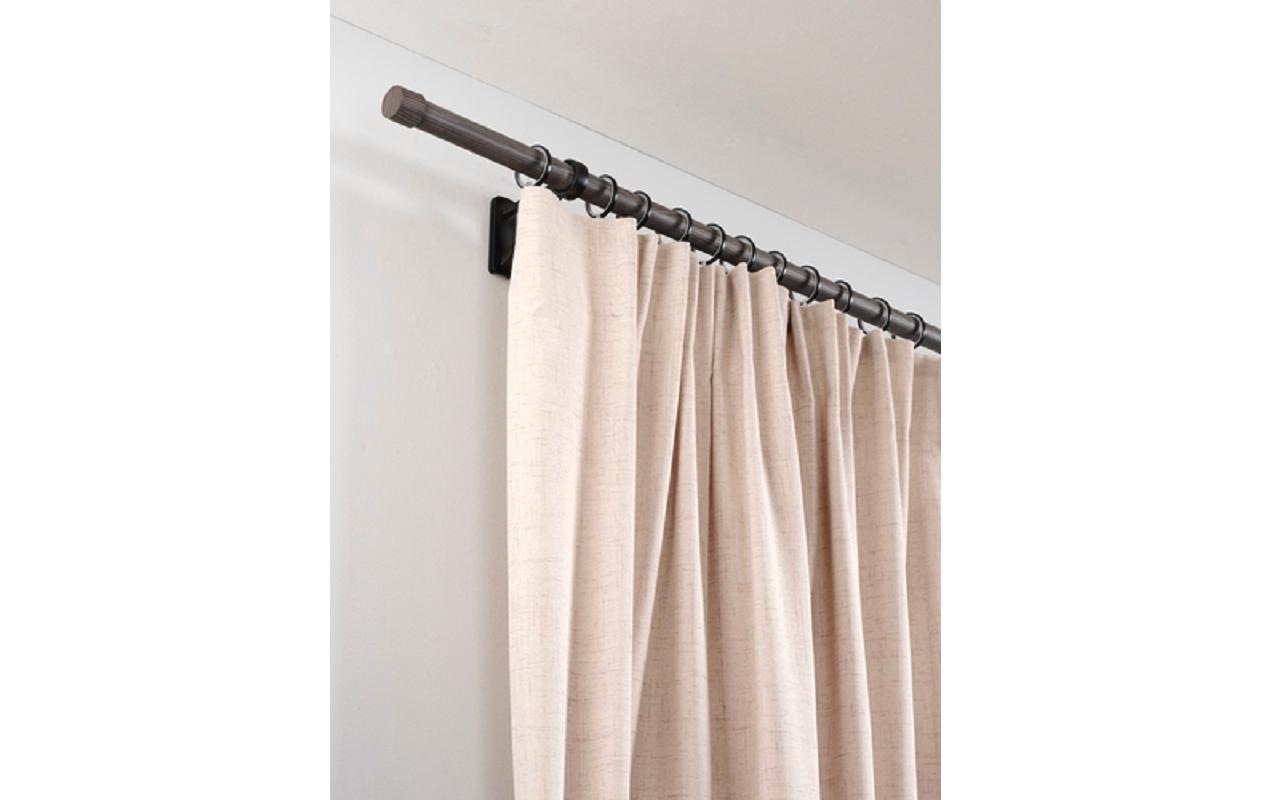 Gardinia Endkappe, Ø 25 mm, Grau