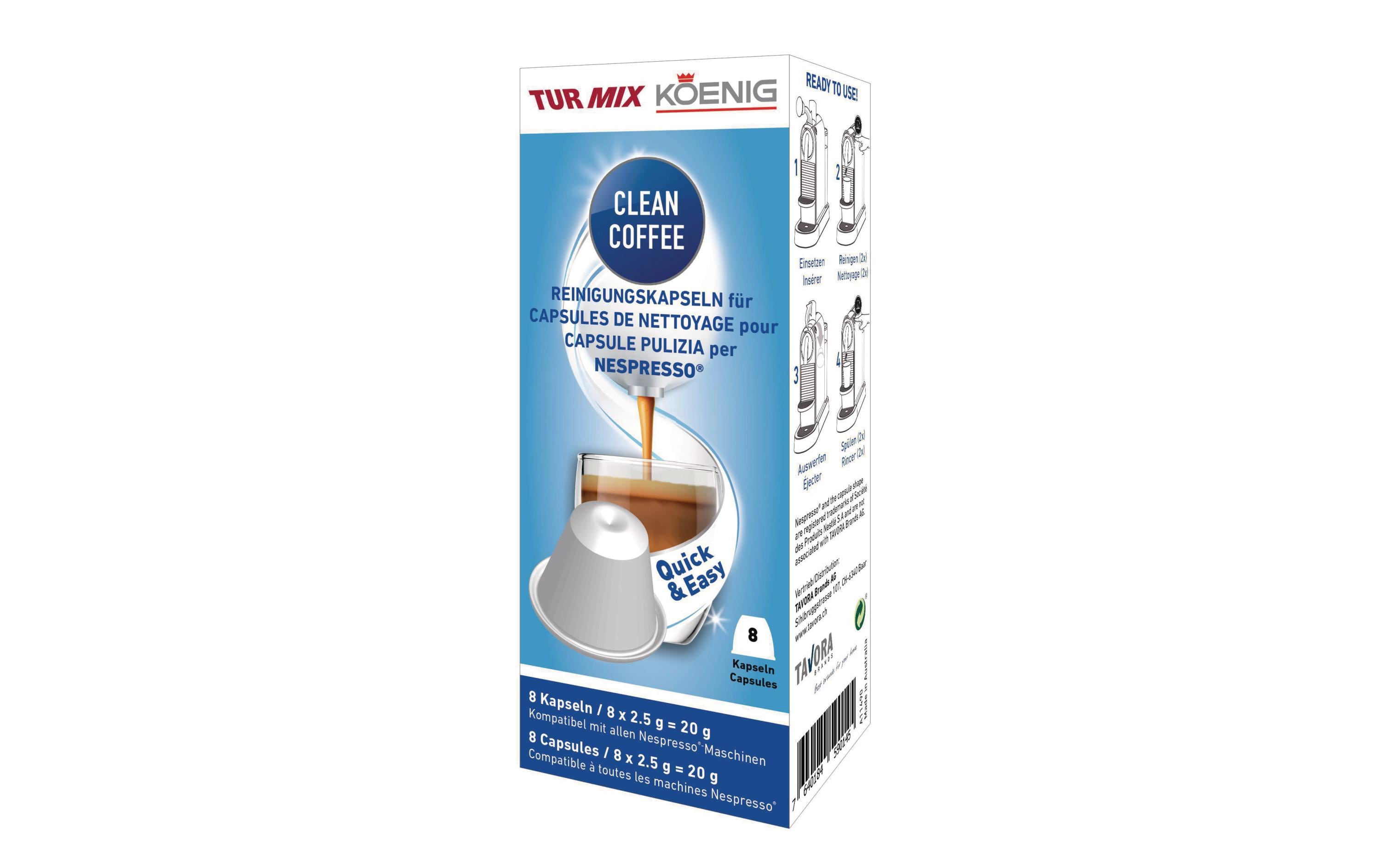 Koenig Entkalkungsmittel Clean Coffee 8 x 2.5 g Koenig Entkalkungsmittel Clean Coffee 8 x 2.5 g