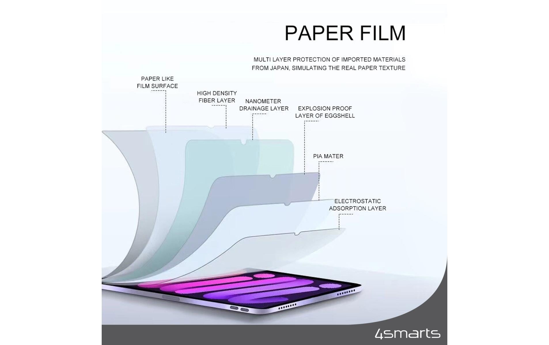 4smarts Tablet-Schutzfolie Paperwrite für Apple iPad 10.2