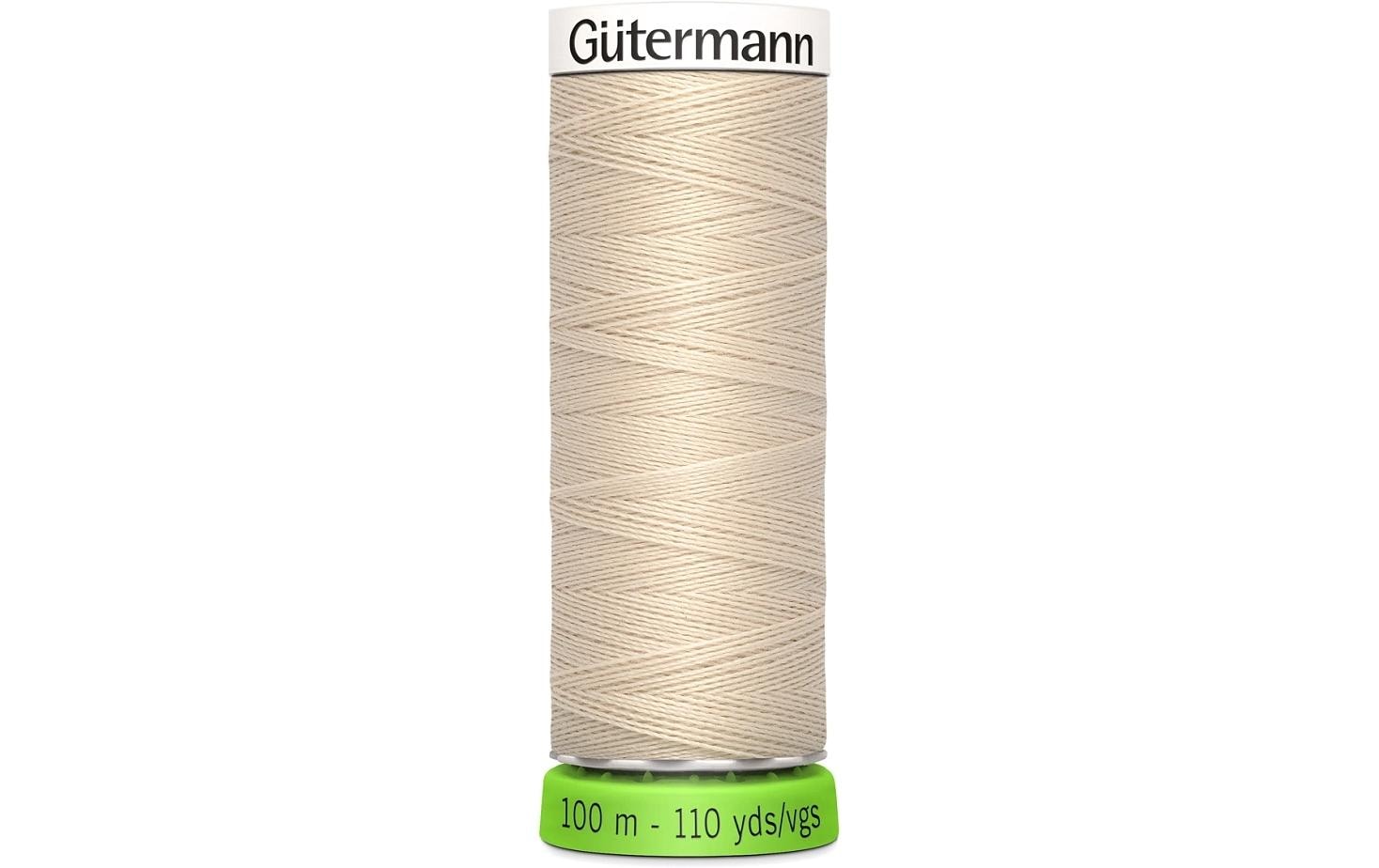 Gütermann Näh- und Stickgarn Allesnäher rPET 100 m Beige