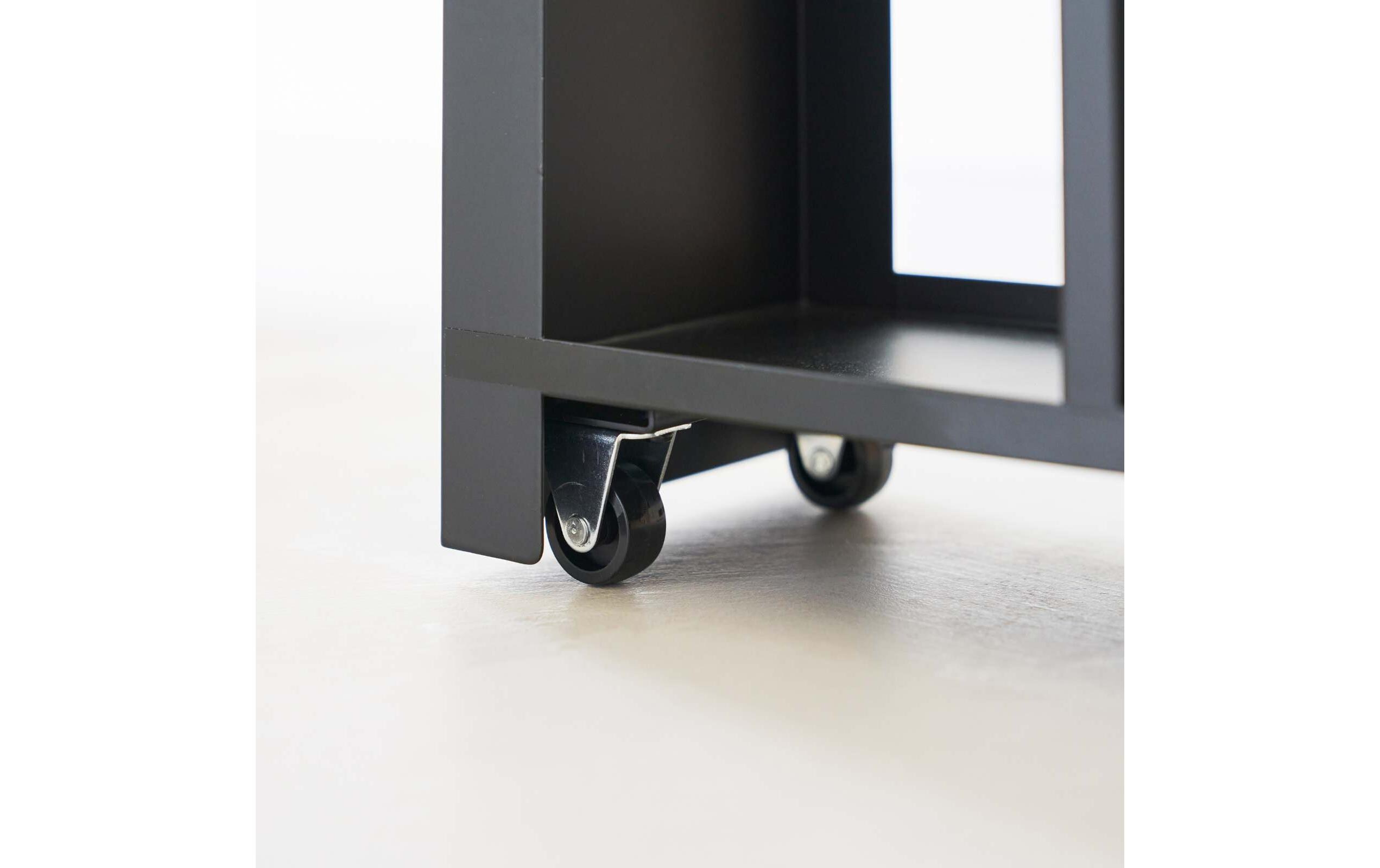 Yamazaki Badezimmerregal Tower 56 x 55 cm, Schwarz