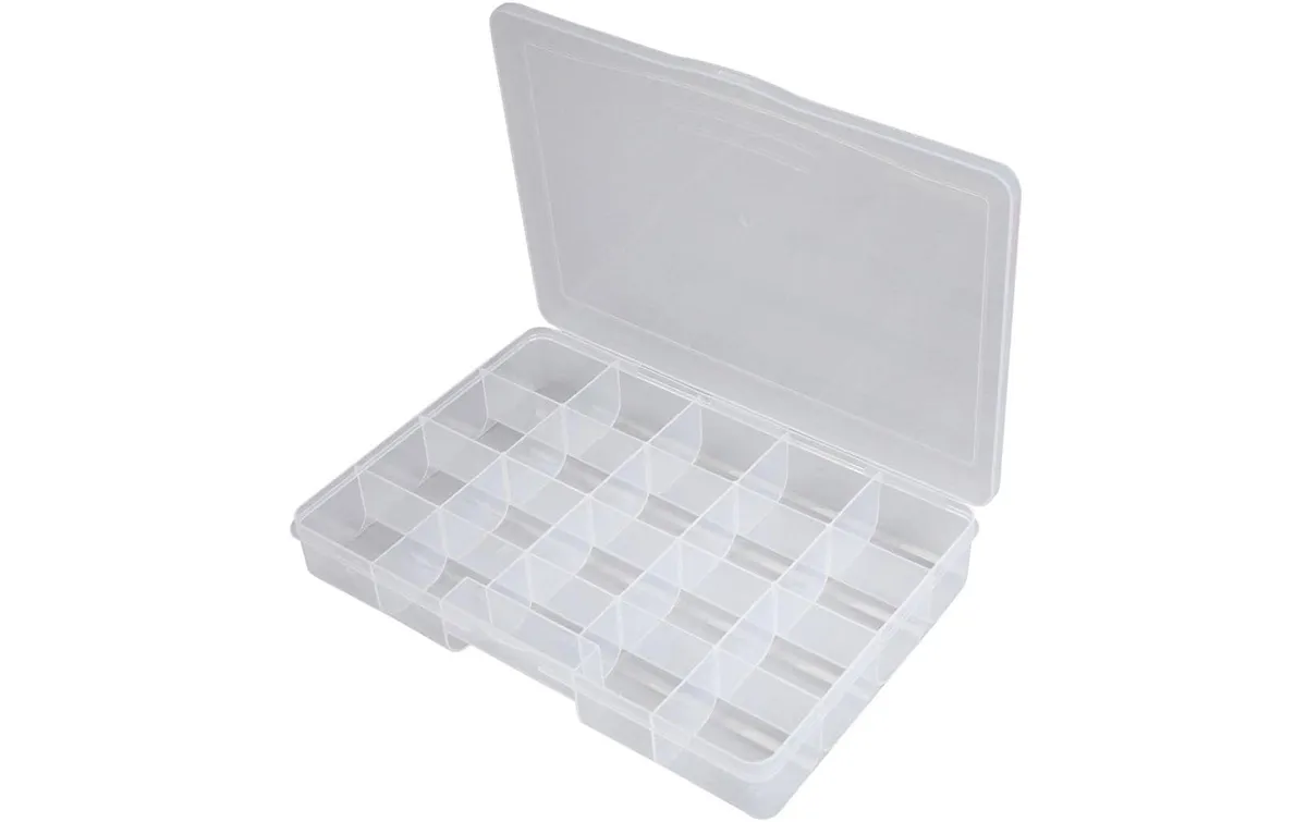 Creativ Company Aufbewahrungsbox 27 x 19 cm, Transparent
