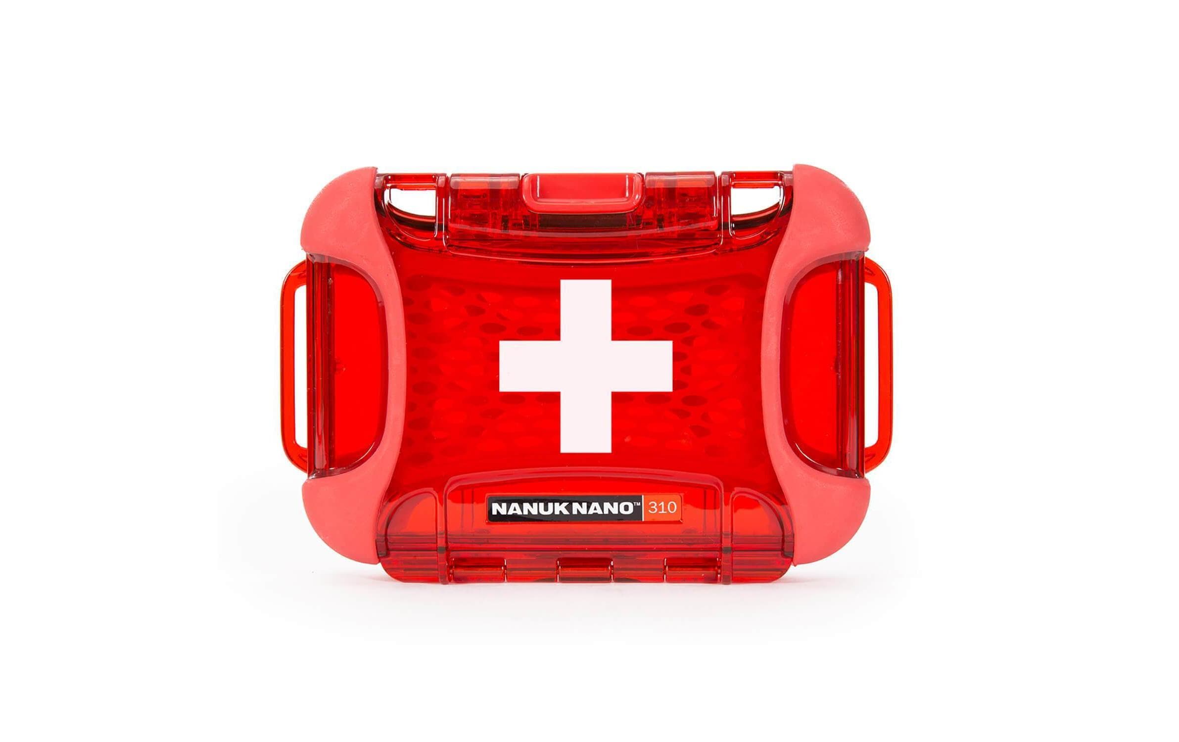 Nanuk Outdoor-Koffer Nano Case 310 Erste-Hilfe leer Rot; Weiss
