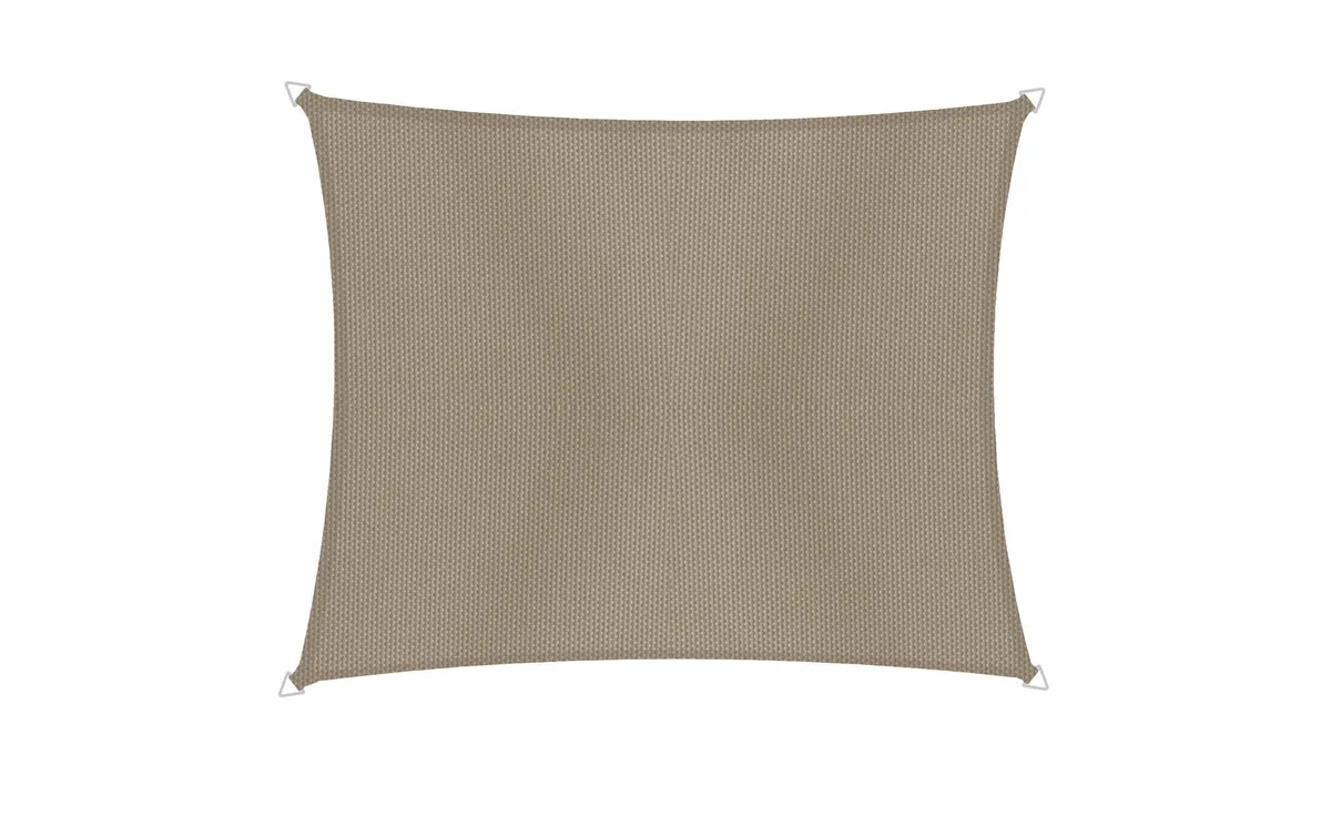 Windhager Sonnensegel Cannes, 4 x 5 m, Eckig, Taupe Windhager Sonnensegel Cannes, 4 x 5 m, Eckig, Taupe
