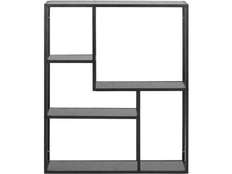 AC Design Wandregal Seaford 75 x 20 x 91 cm, Schwarz AC Design Wandregal Seaford 75 x 20 x 91 cm, Schwarz