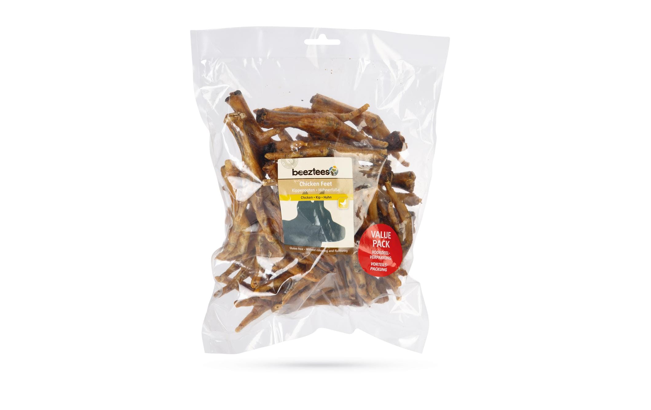 Beeztees Kausnack Hühnerfüsse, 500 g Beeztees Kausnack Hühnerfüsse, 500 g