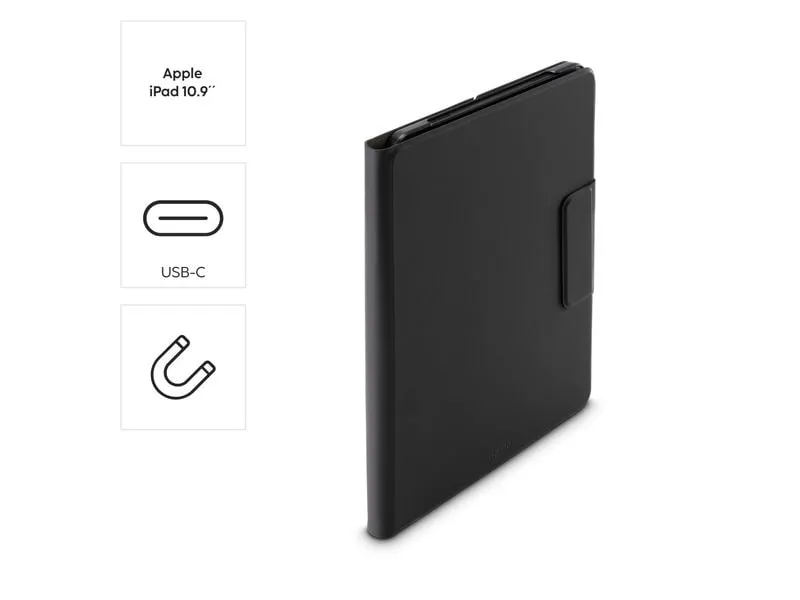 Hama Tablet Book Cover Premium mit Tastatur iPad 11/10.9