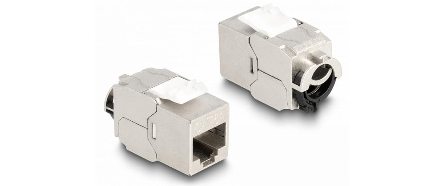 Delock Keystone-Modul RJ45 zu LSA Cat.6A STP Delock Keystone-Modul RJ45 zu LSA Cat.6A STP