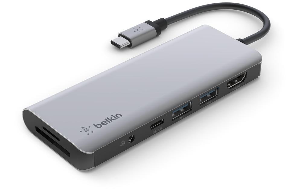 Belkin Dockingstation USB-C Multiport 7-in-1 Belkin Dockingstation USB-C Multiport 7-in-1