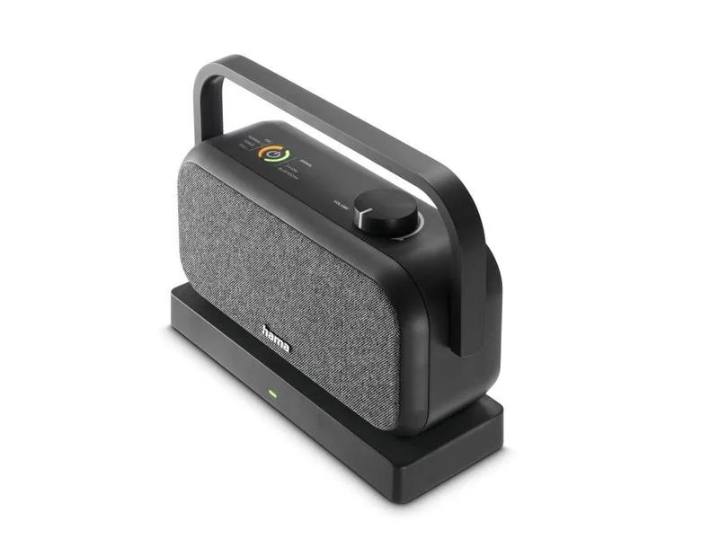 Hama Lautsprecher tragbar, TV, 2.4 GHz Station, Bluetooth, Stereo Hama Lautsprecher tragbar, TV, 2.4 GHz Station, Bluetooth, Stereo