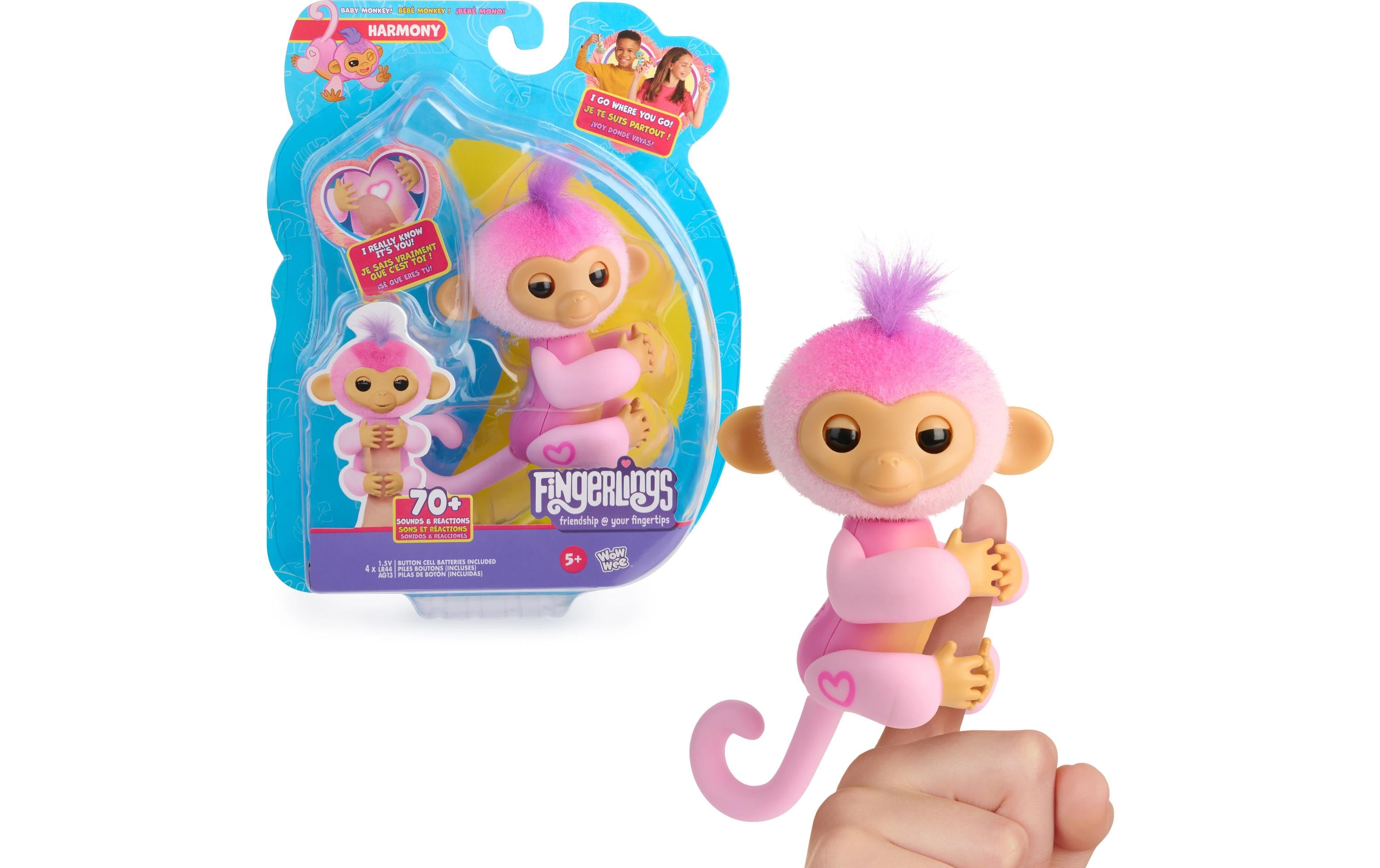 Wowwee Fingerlings Monkey Pink Harmony