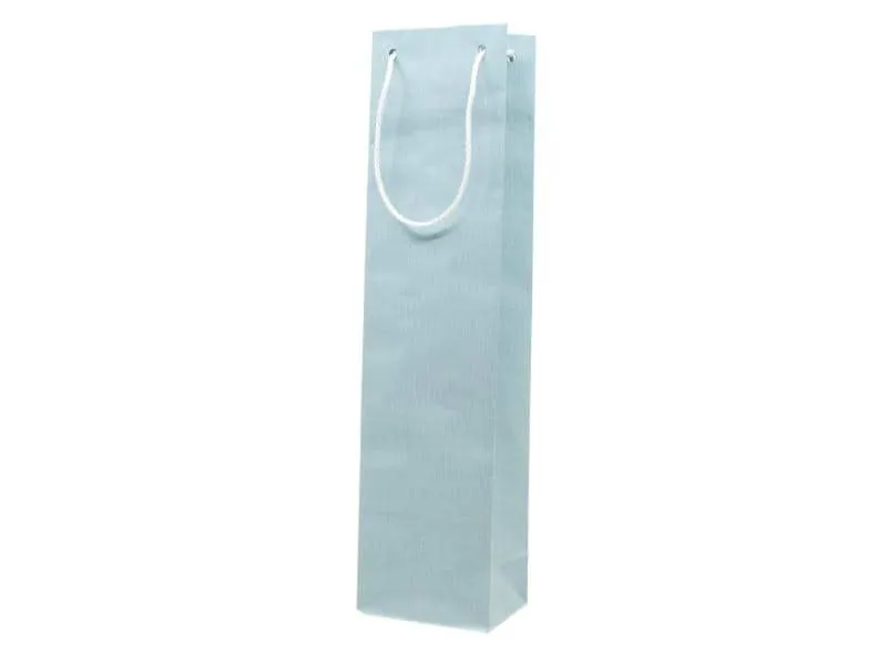 Braun + Company Flaschentasche Uni Hellblau 9 x 36 x 7 cm Braun + Company Flaschentasche Uni Hellblau 9 x 36 x 7 cm