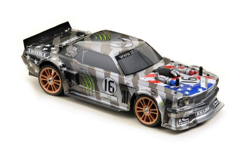 Absima Touring Car FUN MAKER starsn grey, 4WD, RTR, 1:16