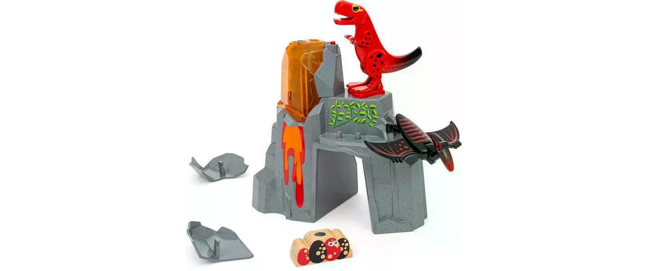 BRIO BRIO World Dinosaur Erupting Volcano