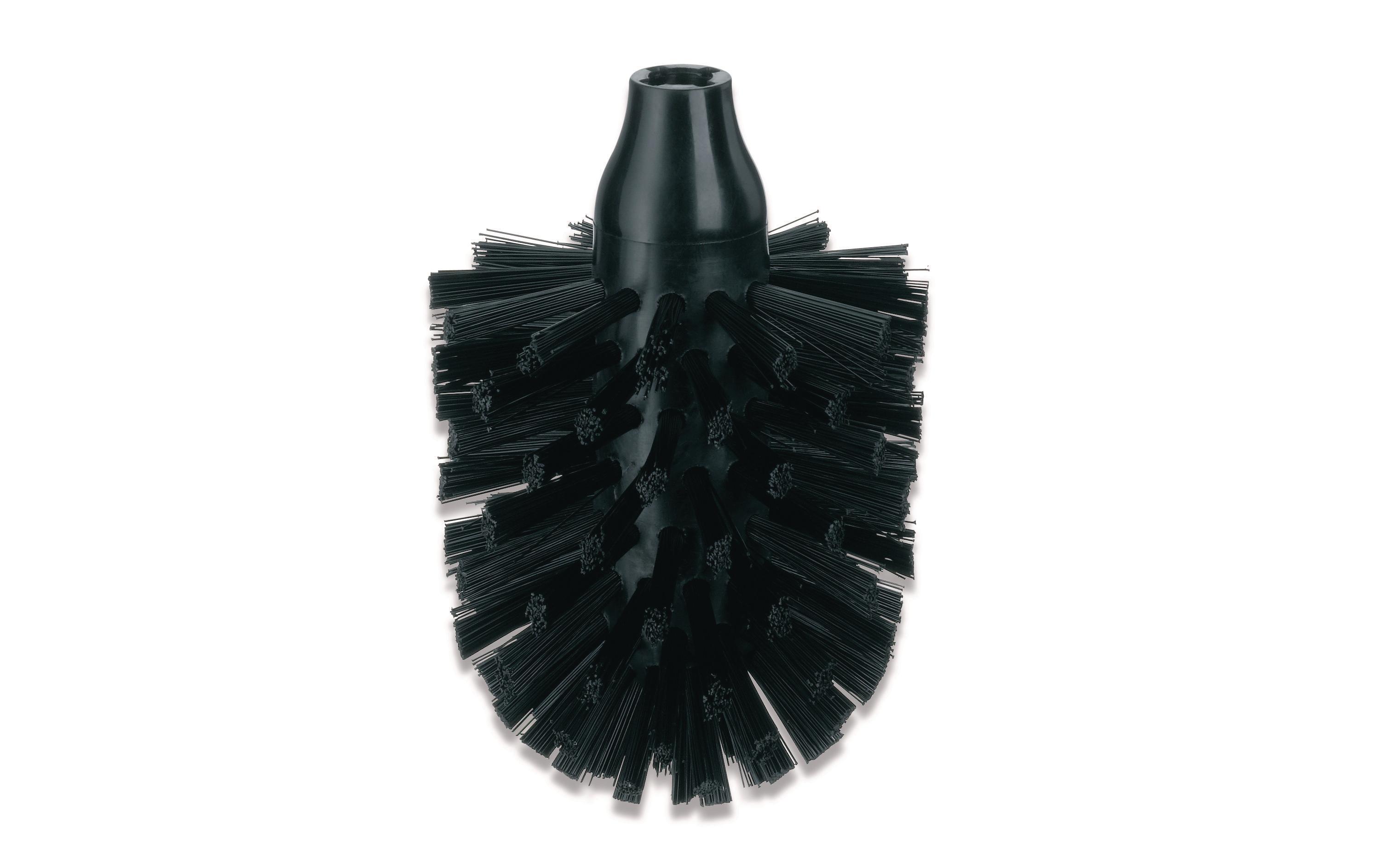 Kela Ersatzbürstenkopf La Brosse Ø 8 cm Schwarz