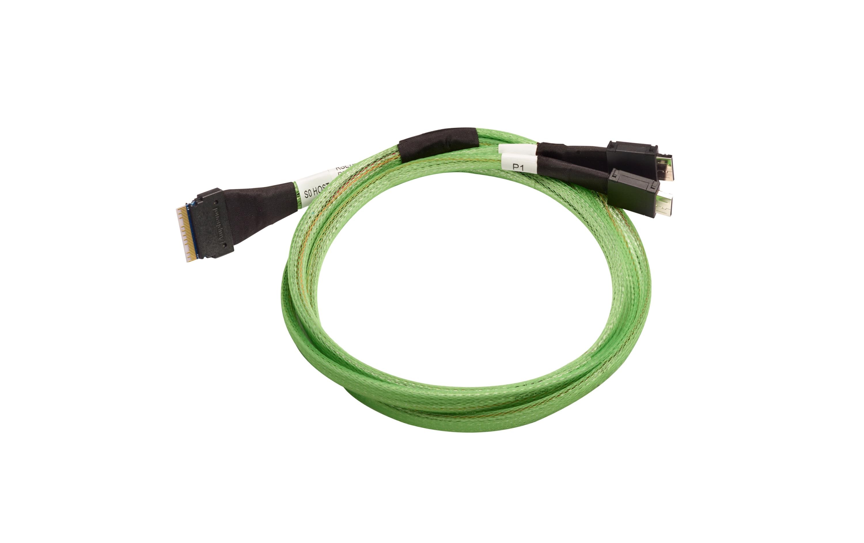 Broadcom SAS-Kabel SFF-8654 - 2x SFF-8612, 100 cm