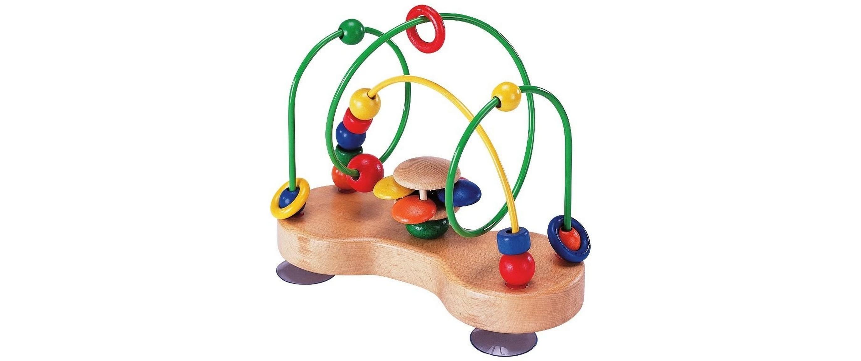 Spielba Holzspielwaren Motorikschleife Holz, 24 x 10 x 21 cm Spielba Holzspielwaren Motorikschleife Holz, 24 x 10 x 21 cm