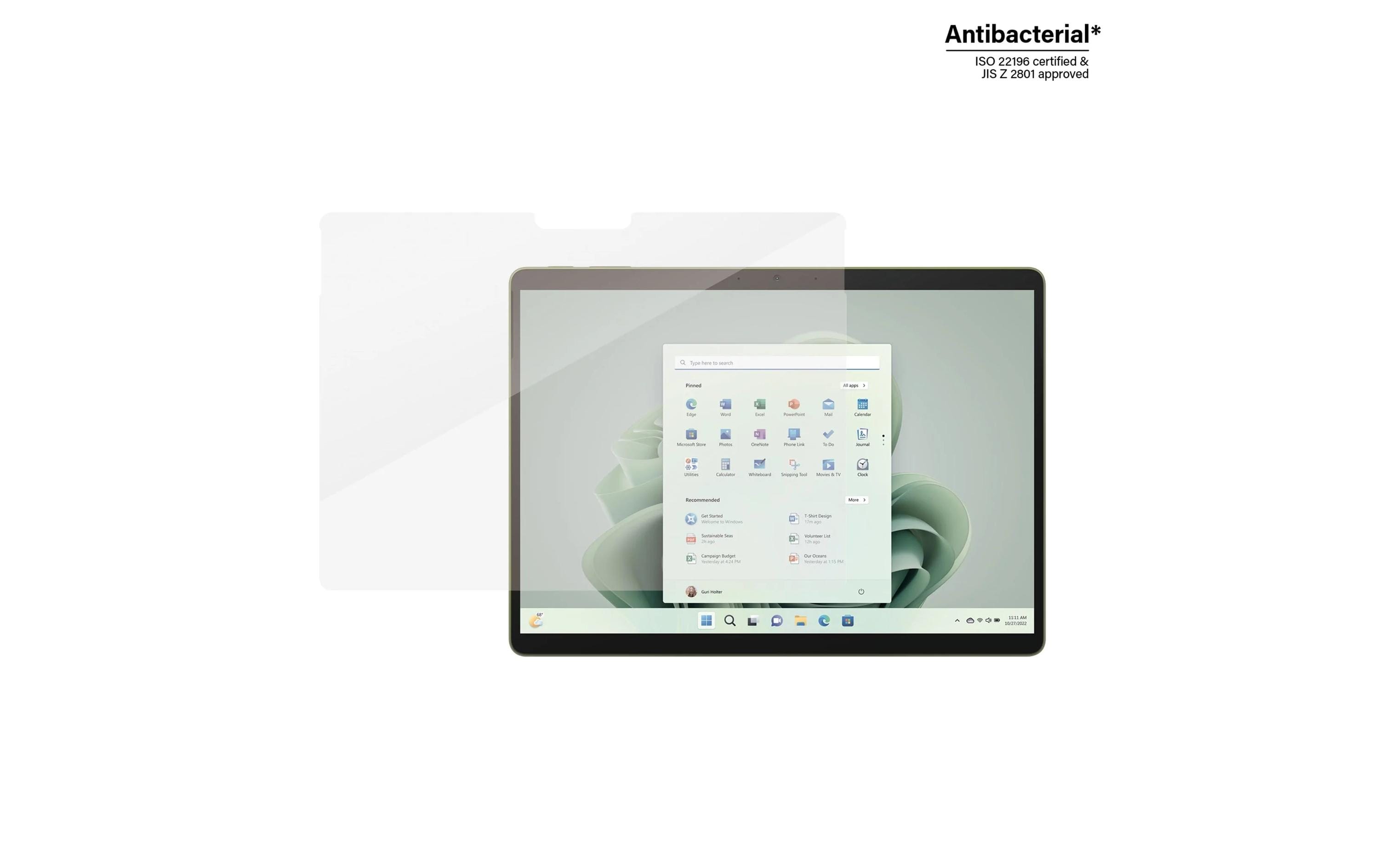Panzerglass Tablet-Schutzfolie Surface Pro X/ Pro 8 / Pro 9 Panzerglass Tablet-Schutzfolie Surface Pro X/ Pro 8 / Pro 9