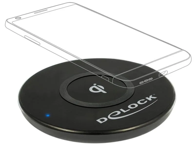 Delock Wireless Charger Qi Schnellladegerät, 10Watt Delock Wireless Charger Qi Schnellladegerät, 10Watt