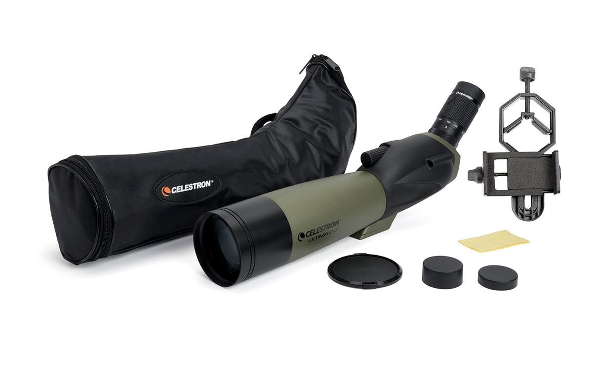 Celestron Spektiv Ultima 80 A inkl. Smartphone Adapter