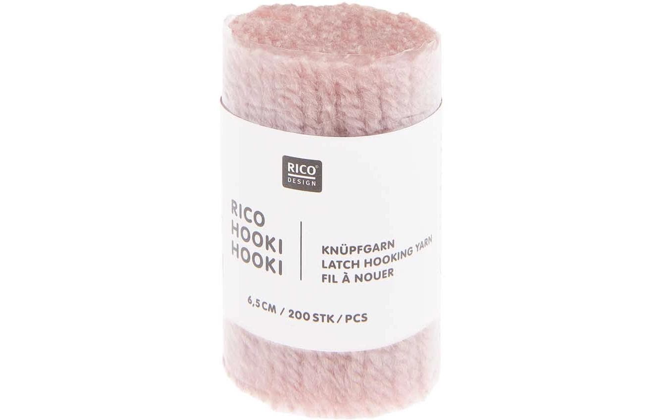Rico Design Hooki Knüpfgarn Flieder