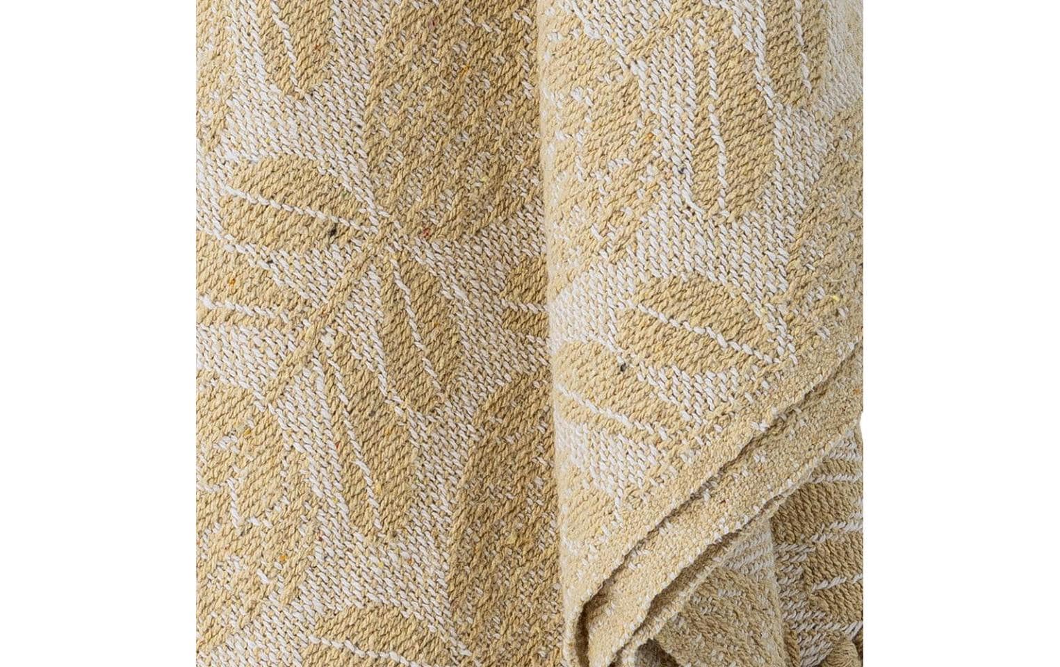 Bloomingville Tagesdecke Pratello, 155 x 130 cm, Gelb