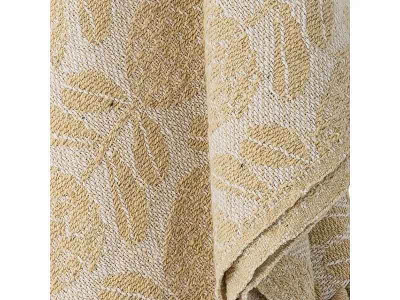 Bloomingville Tagesdecke Pratello, 155 x 130 cm, Gelb