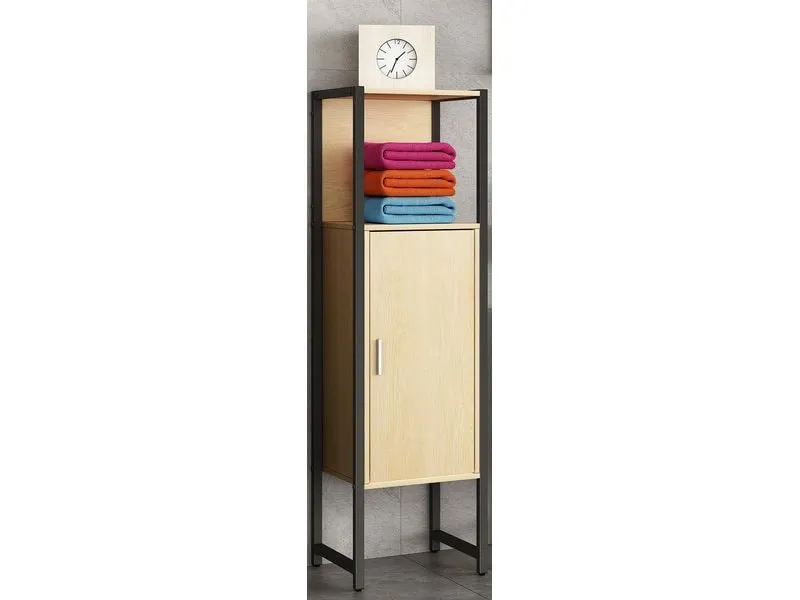 VCM Badezimmerregal Edino 33 x 114 cm, Braun VCM Badezimmerregal Edino 33 x 114 cm, Braun
