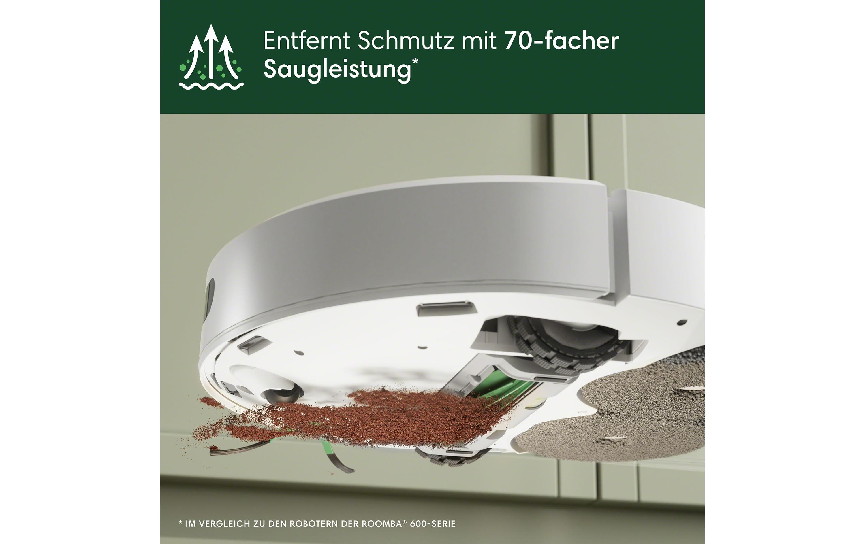 iRobot Saug- und Wischroboter Roomba Plus 405 Combo + AutoWash Dock