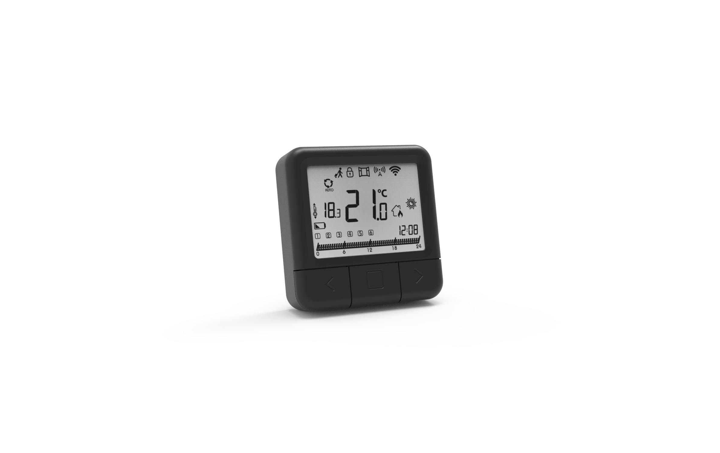 INNGENSO Digitaler Thermostat IT WiFi schwarz