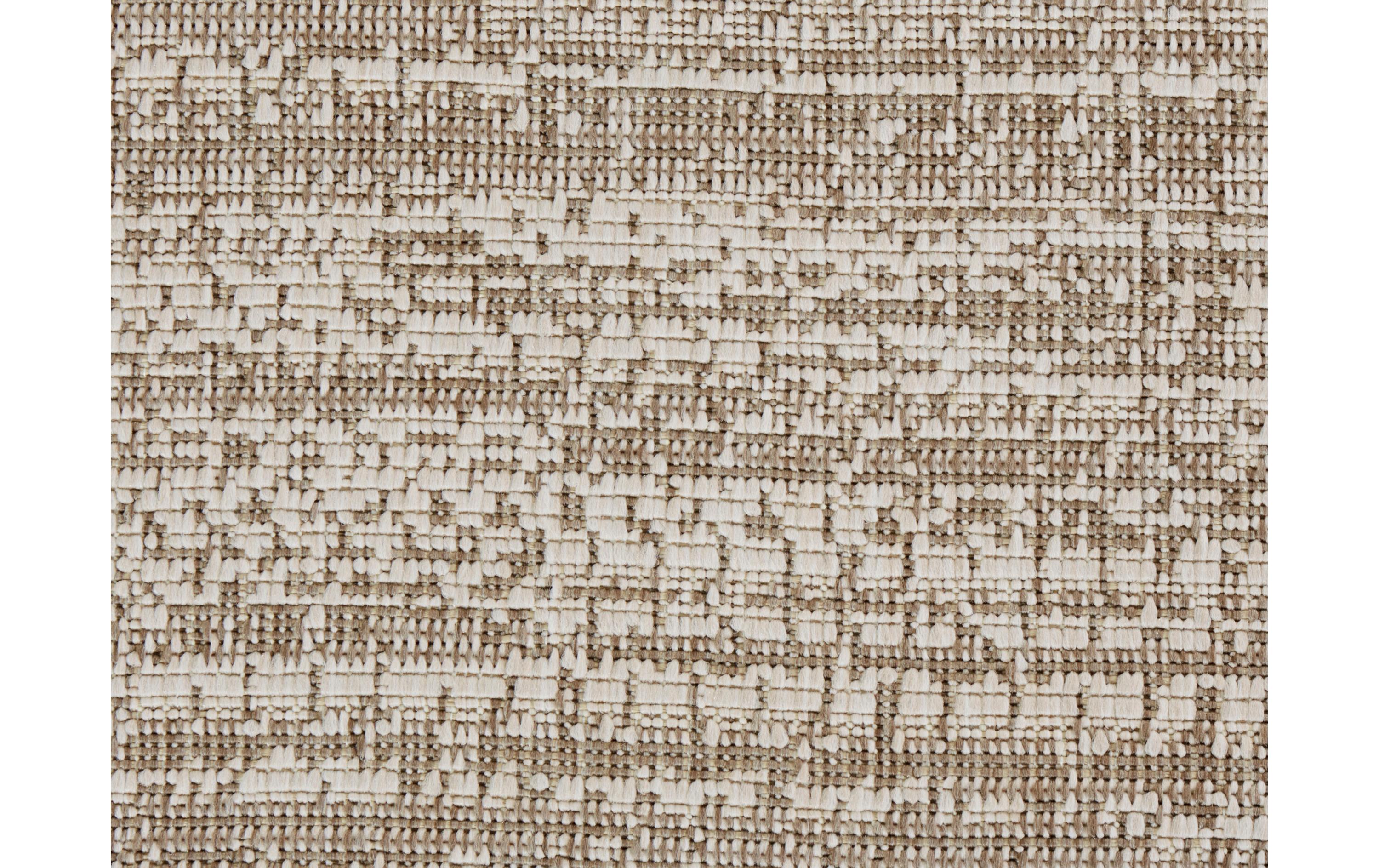 Elle Decoration Teppich Melange 80 x 150 cm, Linen