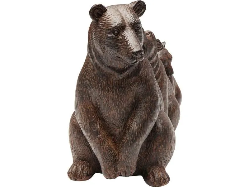 Kare Dekofigur Relaxed Bear Family Braun Kare Dekofigur Relaxed Bear Family Braun