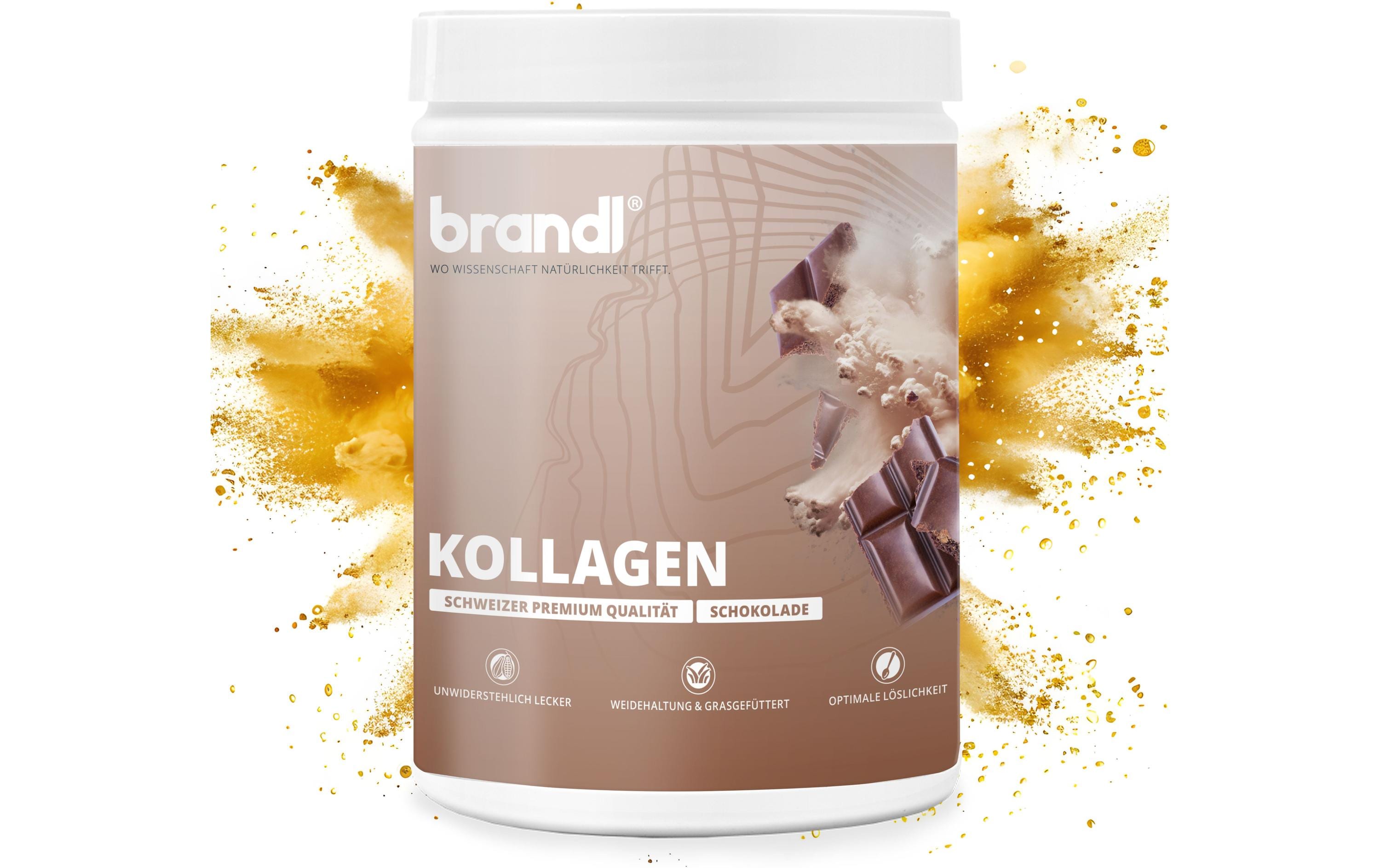Brandl-Nutrition Pulver Kollagen Schokolade 550 g