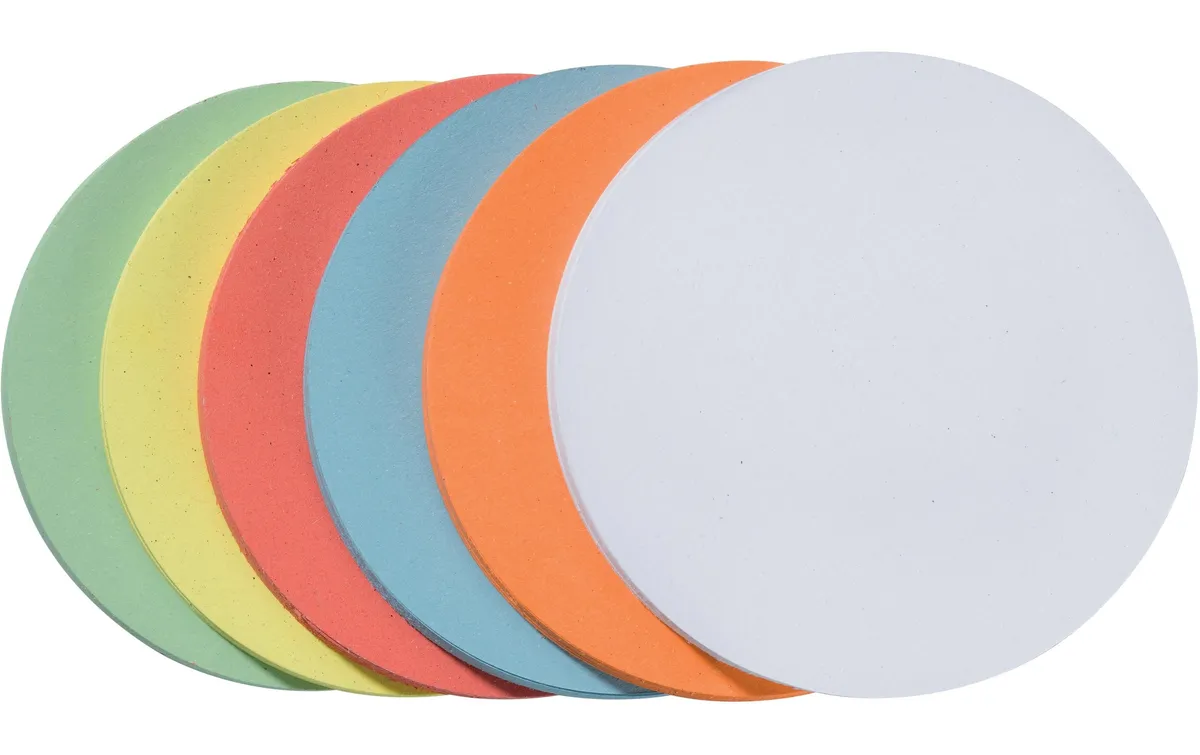 Franken Moderationskarten Kreis Ø 14 cm, Sortiert, 250 Stück Franken Moderationskarten Kreis Ø 14 cm, Sortiert, 250 Stück