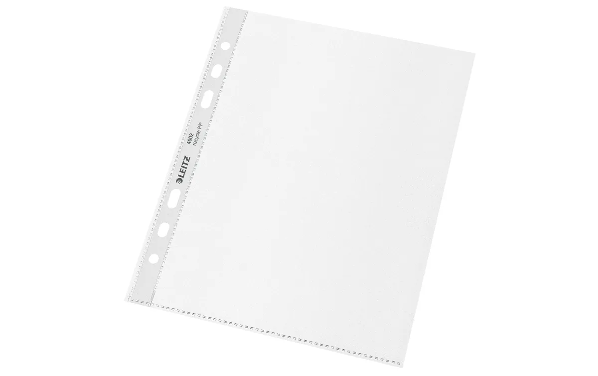 Leitz Zeigetasche Recycle A5 25 Stk. Transparent Leitz Zeigetasche Recycle A5 25 Stk. Transparent