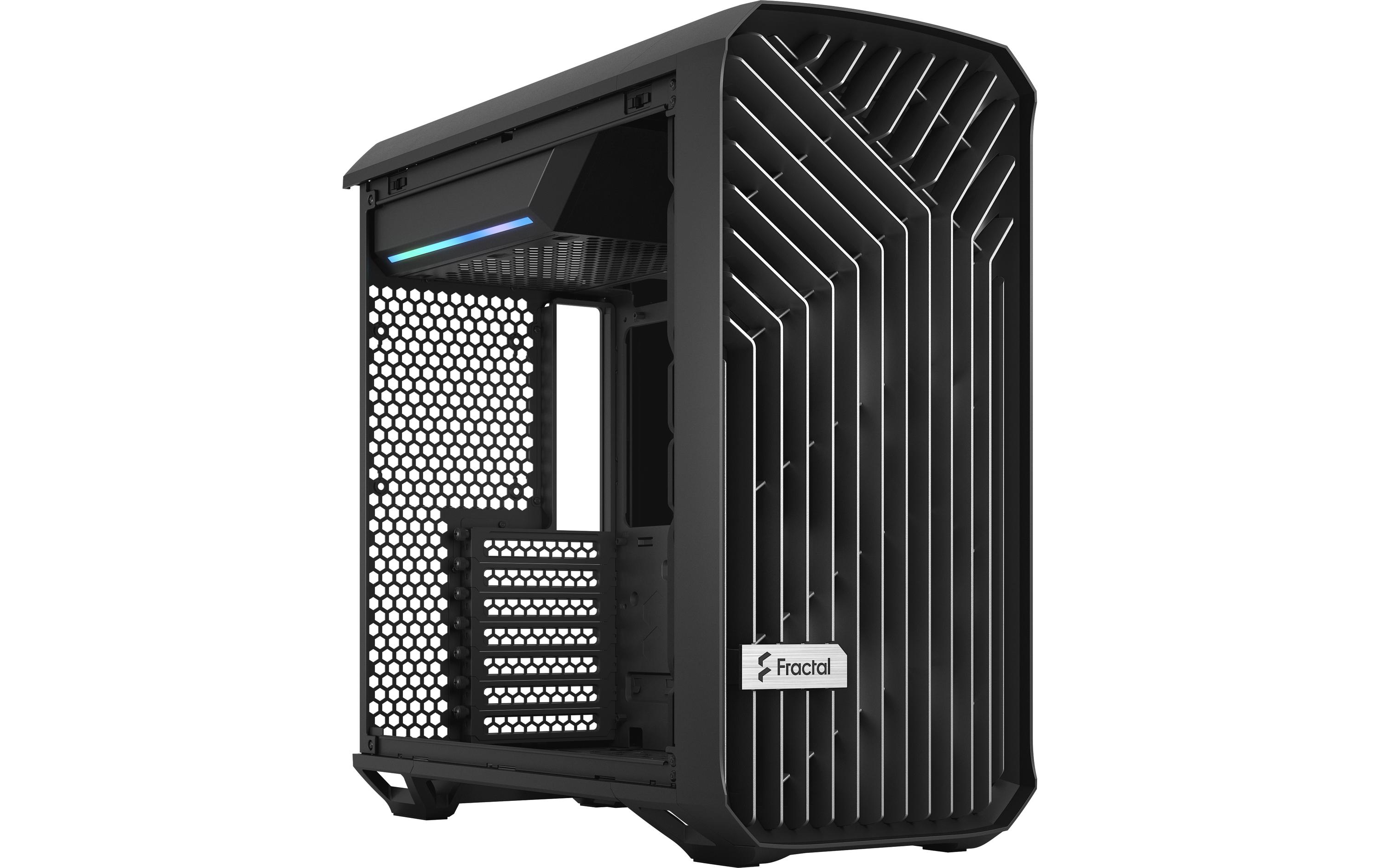 Fractal Design PC-Gehäuse Torrent Compact TG Dark Tint Schwarz