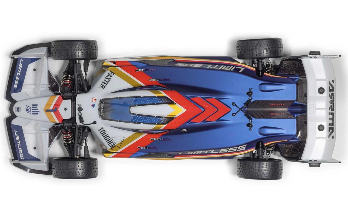 Arrma Formel 1 Limitless 8s ARTR 1:7 - Blau / Weiss