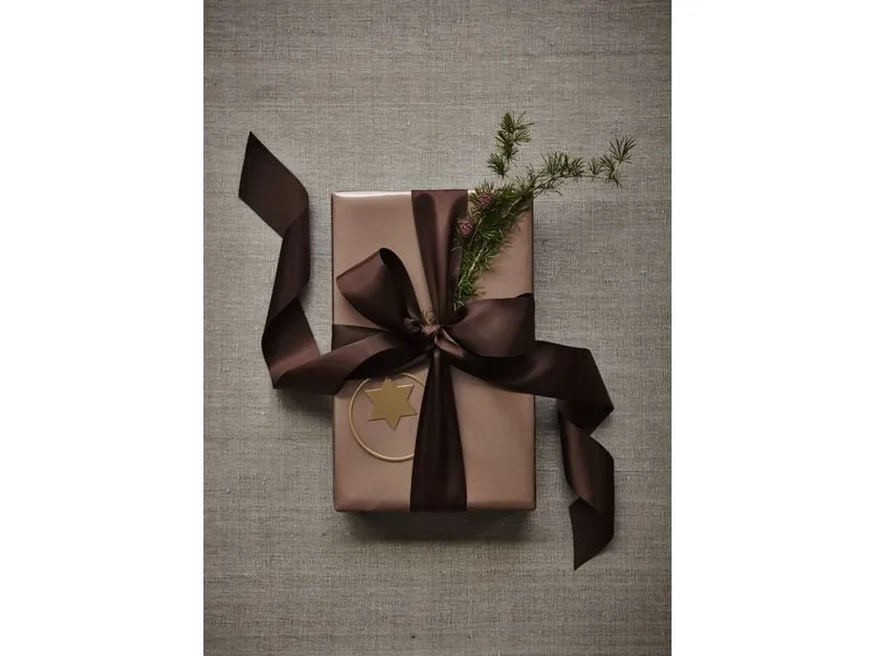 Blomus Geschenkband Juhla 50 mm x 5 m, Dunkelbraun Blomus Geschenkband Juhla 50 mm x 5 m, Dunkelbraun