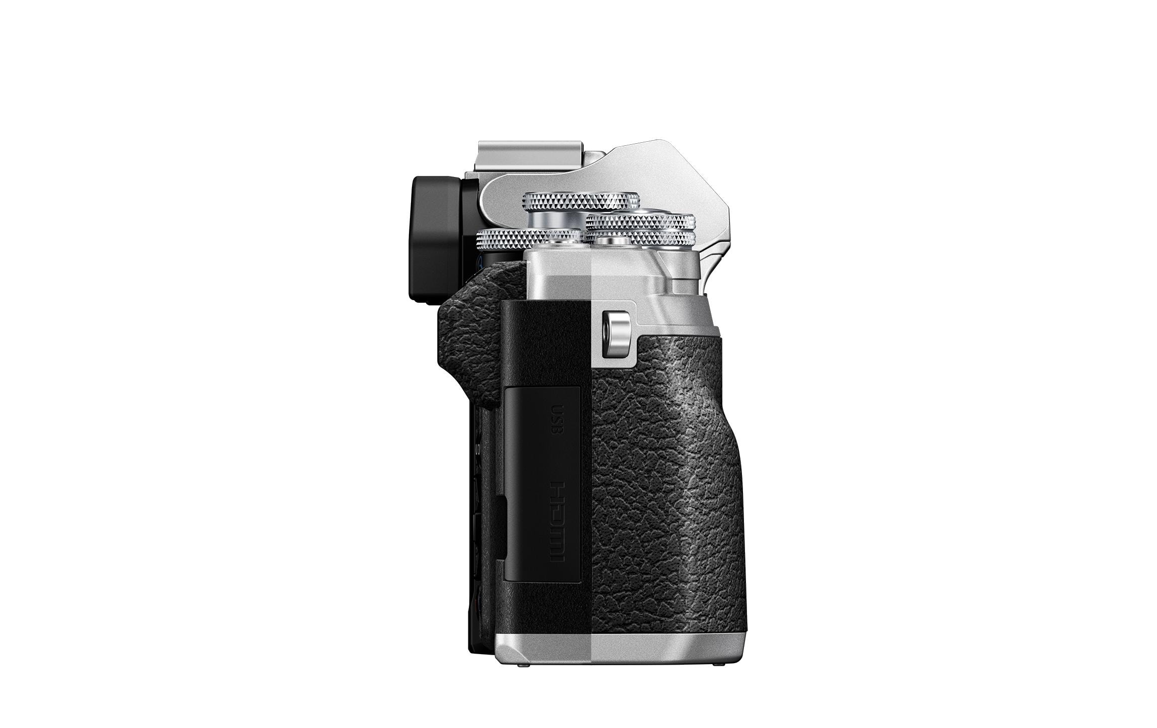 OM-System Fotokamera E-M10 Mark IV Body Silber